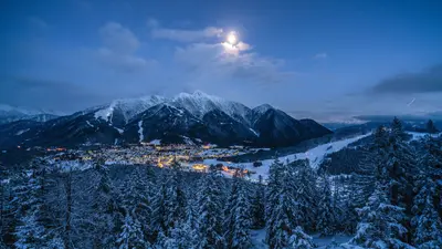 Seefeld bei Nacht