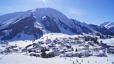 Von der Piste bis direkt vors Hotel abfahren