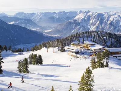 Restaurant im Skigebiet Hochötz © Bergbahnen OETZ, Albin Niederstrasser