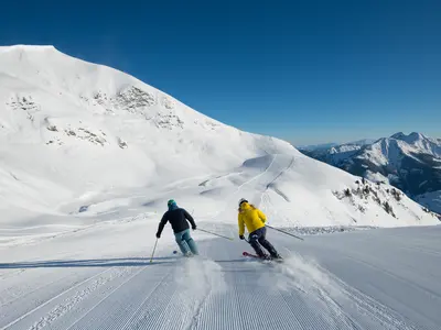 Skifahren im Skigebiet Rauriser Hochalmbahnen © Rauriser Hochalmbahnen, Michael Gruber
