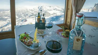 Einkehrschwung an der Hohen Salven