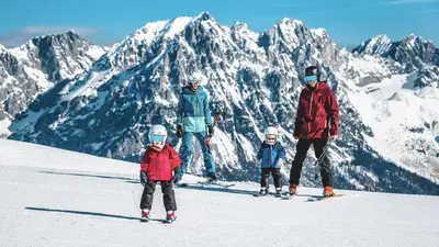 Familienskifahren in der SkiWelt