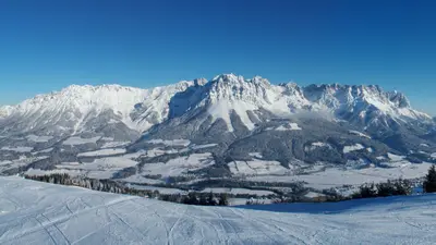 Winterpanorama Wilder Kaiser