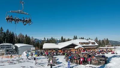 Einkehr in der Almseehütte Gerlitzen 