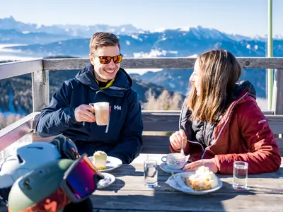 Mittagpause auf der Gerlitzen Alpe © Region Villach / Michael Stabentheiner