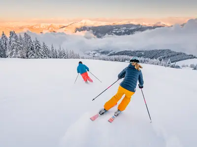 Freeriden auf der Gerlitzen Alpe © Region Villach / Michael Stabentheiner