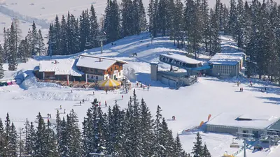 Grubigalm und Talstation Gamsjet
