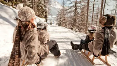 Rodeln im Skigbiet Lermoos-Grubigstein