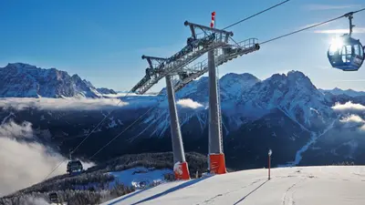 Gondelbahn in Lermoos