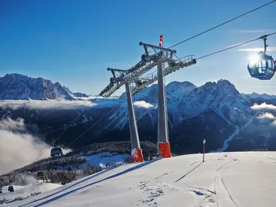 Gondelbahn in Lermoos © Bergbahnen Langes