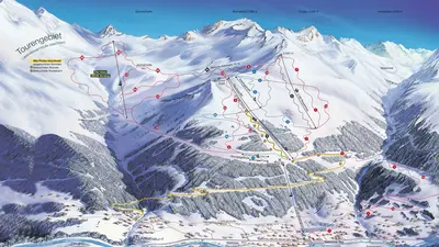 Pistenplan See - Paznaun