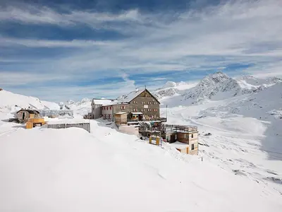 Blick auf die Bergstation Vent © Ötztal Tourismus, Fotograf: Stefan Schütz