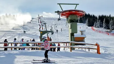 Skifahren an der Simonhöhe
