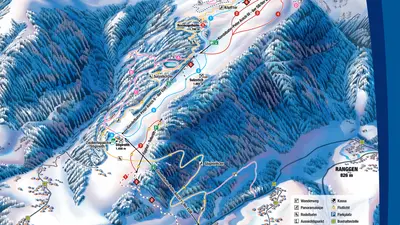 Pistenplan Rangger Köpfl - Bergbahnen Oberperfuss
