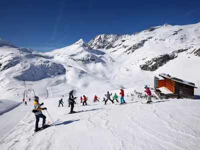 Weißsee Abfahrt © Weißsee Gletscherwelt