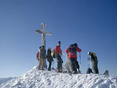 Gipfelkreuz am Zwölferhorn © Zwölferhorn-Seilbahn