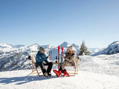 Ski- und Weingenuss im Großartal © TVB Großarltal / Lorenz Masser