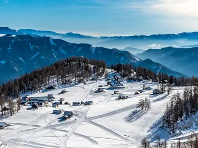 Blick auf den Almboden Aflenz-Bürgeralm © TV Hochschwab - Patrick Baumgartner