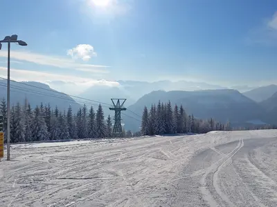 Piste auf der Bürgeralpe © Mariazeller Bürgeralpe Seilbahnbetriebs GmbH