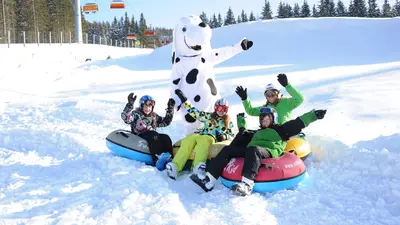 Snowtubing am Stuhleck
