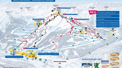 Pistenplan Riesneralm