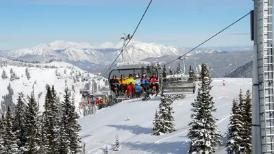 Sessellift im Skigebiet Riesneralm