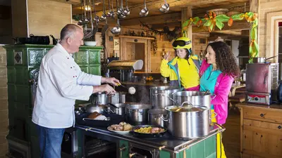 Jause im Skigebiet Klippitztörl