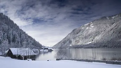 Winter am Weissensee