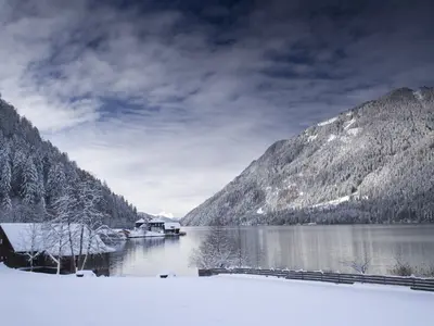 Winter am Weissensee © Kärnten Werbung & Franz Gerdl