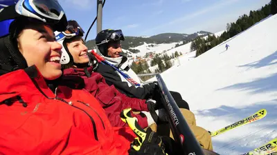 Sessellift der Jungholzer Skilifte