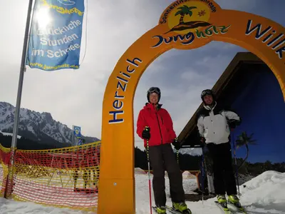 Herzlich Willkommen im Skigebiet Jungholz © TVB Tannheimer Tal / Ehn Wolfgang
