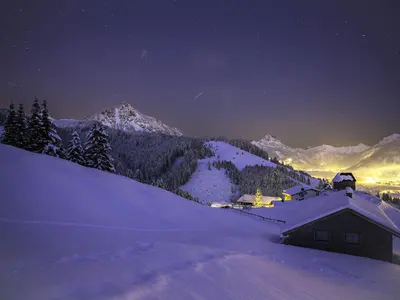 Winterlandschaft bei Zöblen © TVB Tannheimer Tal / Kleiner Marc