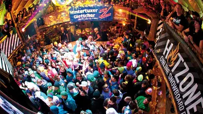 Après Ski am Hintertuxer Gletscher