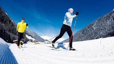 Langläufer im Ski Zillertal 3000