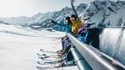 Familienskifahren am Ahorn