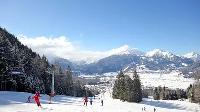 Piste Ehrwald Skigebiet Wettersteinbahnen