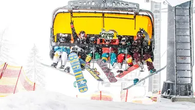 Die kindersichere 6er Sesselbahn Sunracer