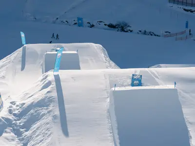 Der PenkenPark zählt zu den besten Snowparks in Tirol © Mayrhofner Bergbahnen