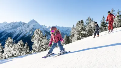 Familienskifahren am Penken