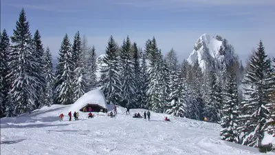 Der Untersberg im Winter