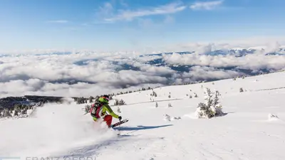 Freeriden auf der Koralpe