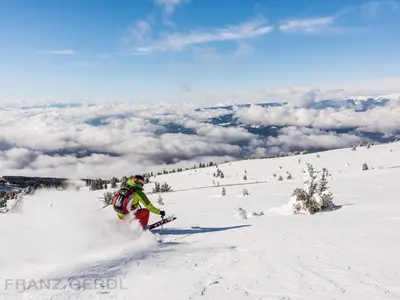 Freeriden auf der Koralpe © SW Koralpe GmbH
