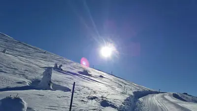 Winterlandschaft an der Koralpe