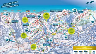 Pistenplan Oberstdorf-Kleinwalsertal