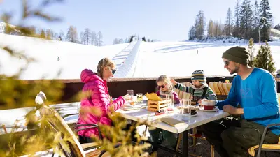 Familien-Skifahren in der Region Seefeld