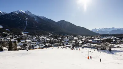 Familien-Skifahren in der Region Seefeld