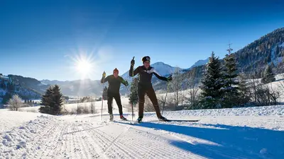 Langlaufen im Tannheimer Tal