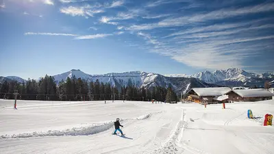 Kinderskivergnügen im Skigebiet Gaissau
