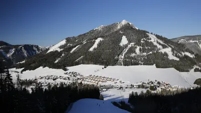 Blick von der Tauernpiste