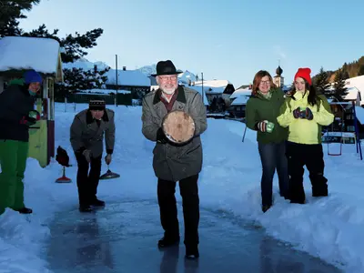 Eisstockschießen in Hohentauern © Tourismusverband Hohentauern / Herbert Raffalt
